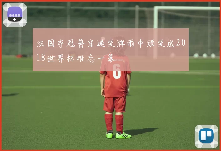 法国夺冠普京递奖牌雨中颁奖成2018世界杯难忘一幕